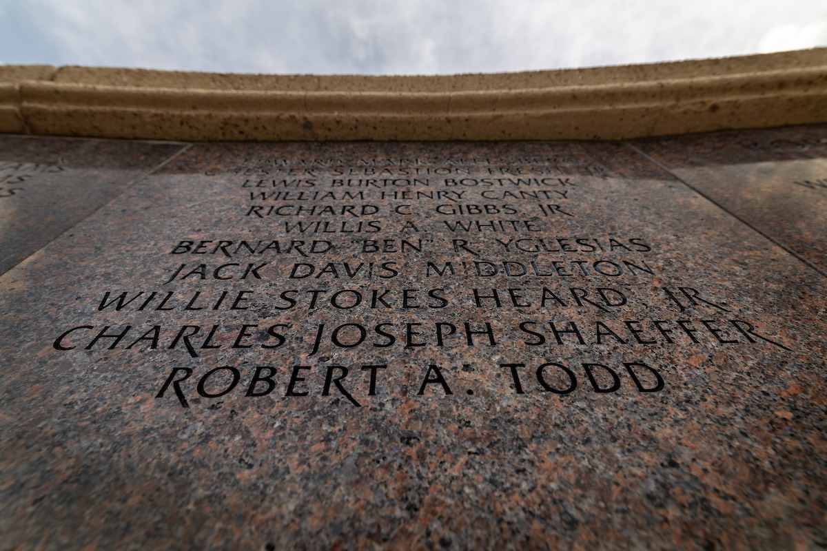The names of three LSU alumni added to LSU's War Memorial The names of three LSU alumni added to LSU's War Memorial