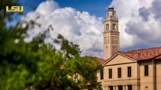 campus before a storm