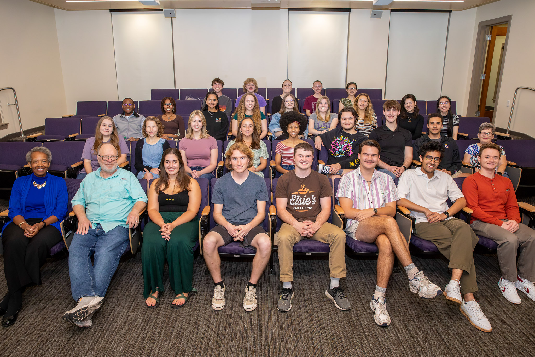 A photo of the 2023 LASAL cohort in the LSU Roger Hadfield Ogden Honors College