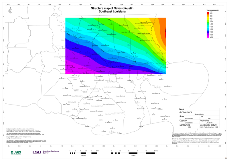 Navarro-Austin Structure Map