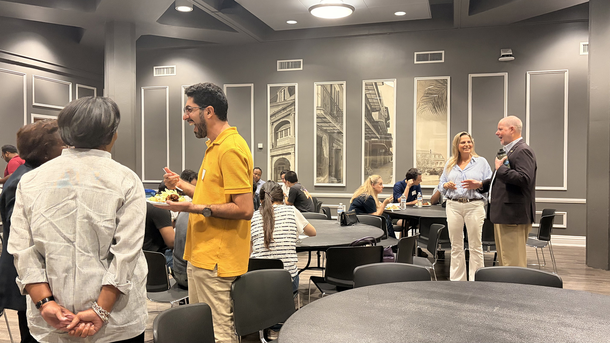 Postdoc laughing